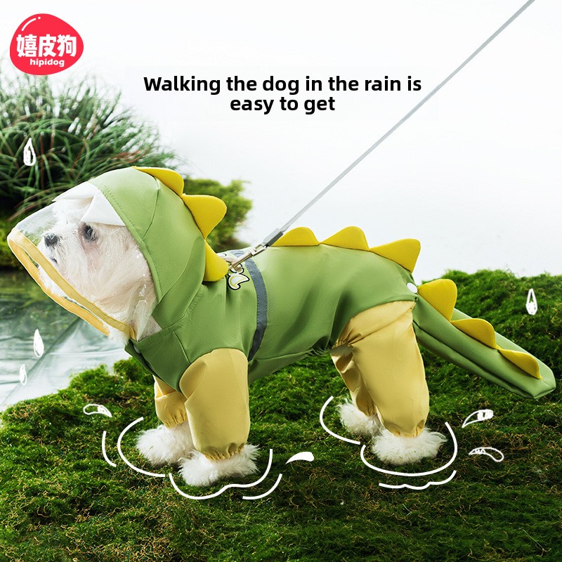 Dog Raincoat - Capa de Chuva Impermeável em Forma
