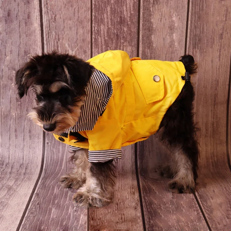 Dog Raincoat - Grande cão roupas impermeáveis capa de