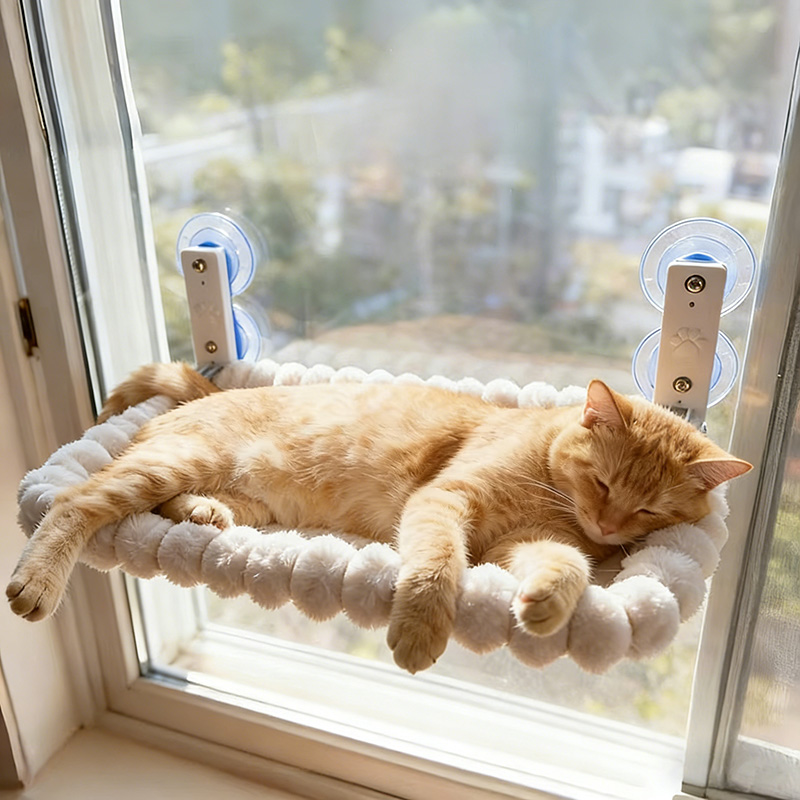 Cat Window Perch - Rede de janela para gatos com