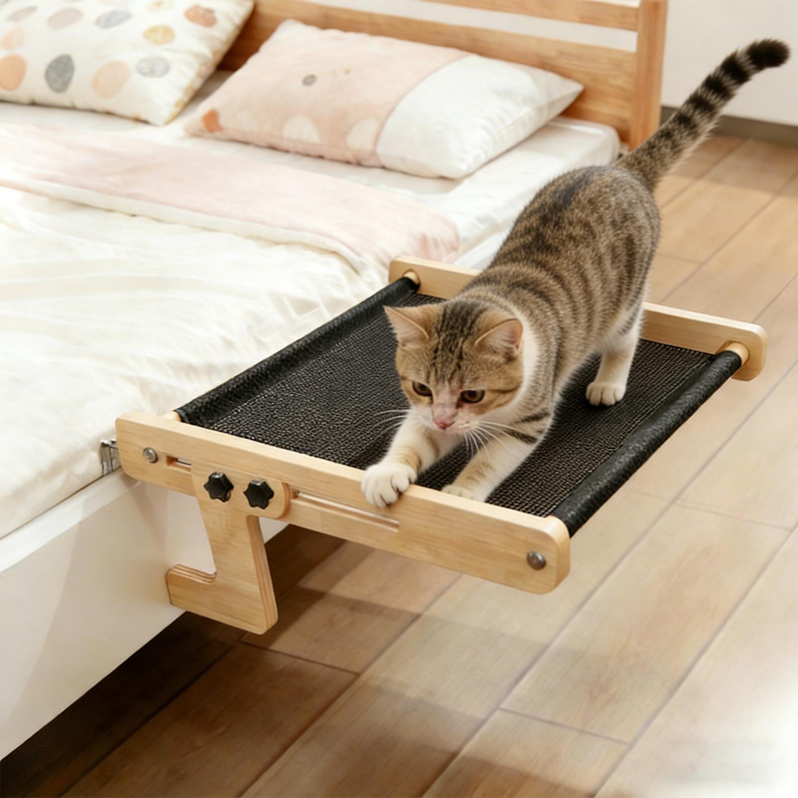 Cat Window Perch - Cama de Janela para Gatos, Rede