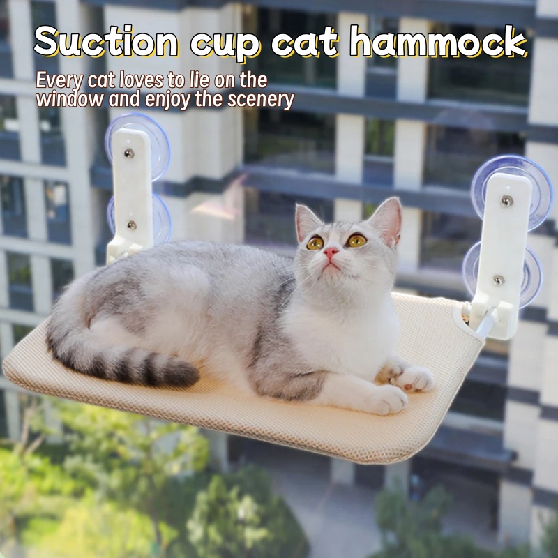 Cat Window Perch - Plataforma de Janela para Gatos com