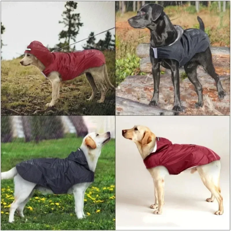 Jaqueta impermeável com capuz  - Dog Raincoat avaliação e preço