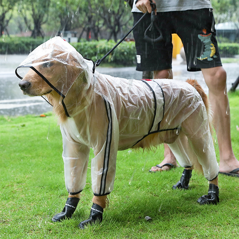 Capa de chuva impermeável para - Dog Raincoat avaliação e preço