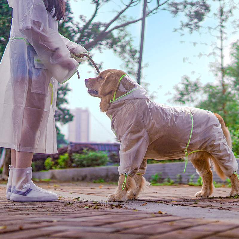 Capa de chuva impermeável para - Dog Raincoat avaliação e preço