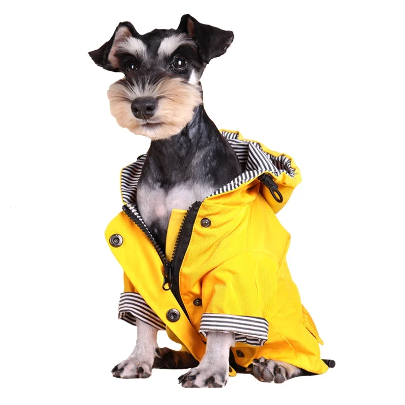 Grande cão roupas impermeáveis - Dog Raincoat avaliação e preço