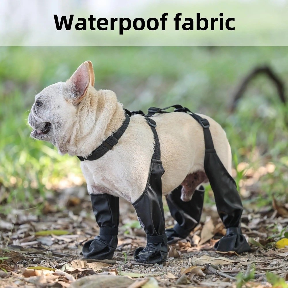 Anti-queda à prova dwaterproof - Dog Booties Paw Protector avaliação e preço