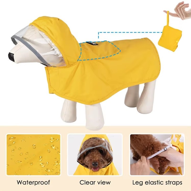 Capa de Chuva Refletiva Person - Dog Raincoat avaliação e preço