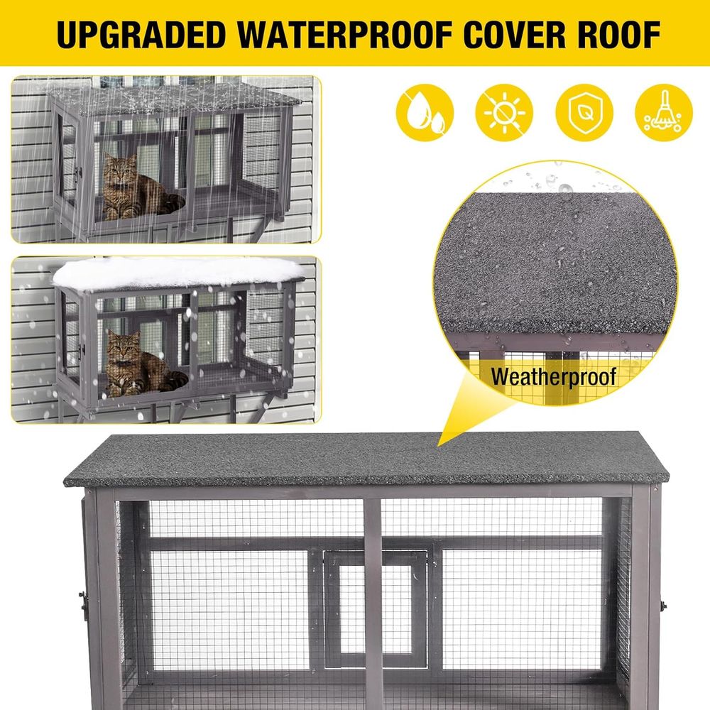 Recinto Externo para Gatos com - Cat Window Perch avaliação e preço