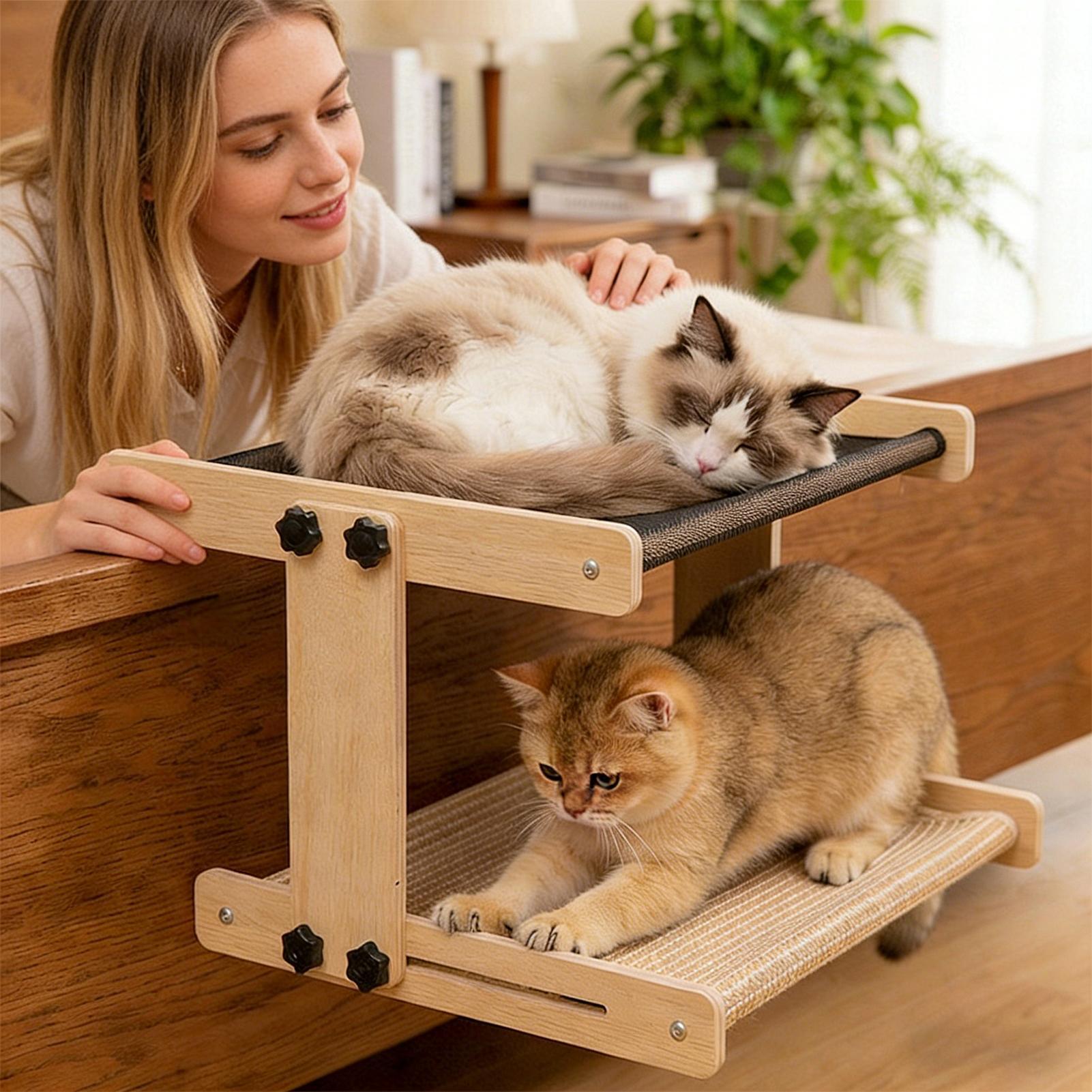 Cama de Janela para Gatos, Red - Cat Window Perch avaliação e preço