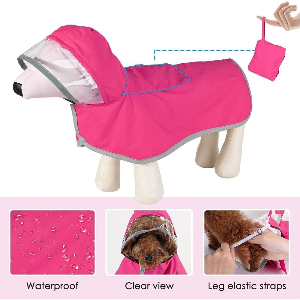 Capa de Chuva Impermeável para - Dog Raincoat avaliação e preço