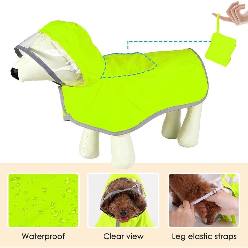 Capa de Chuva Impermeável para - Dog Raincoat avaliação e preço