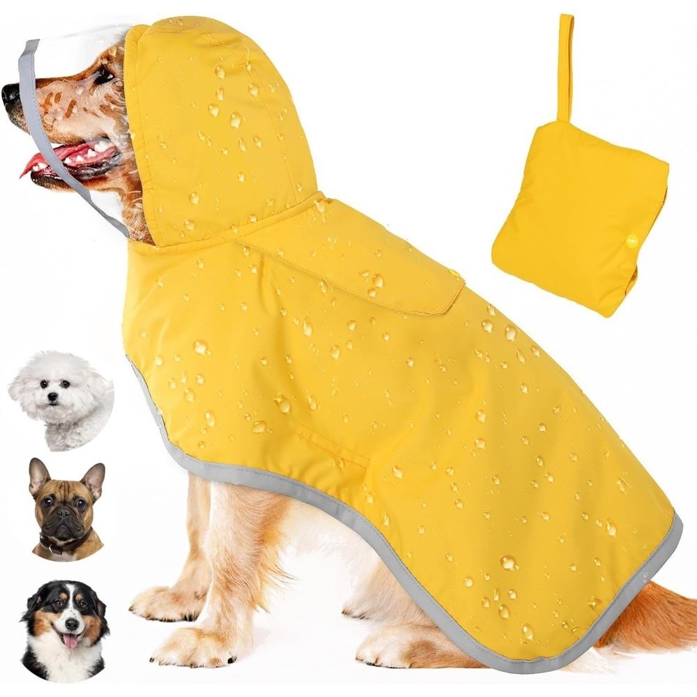 Capa de Chuva Impermeável para - Dog Raincoat avaliação e preço