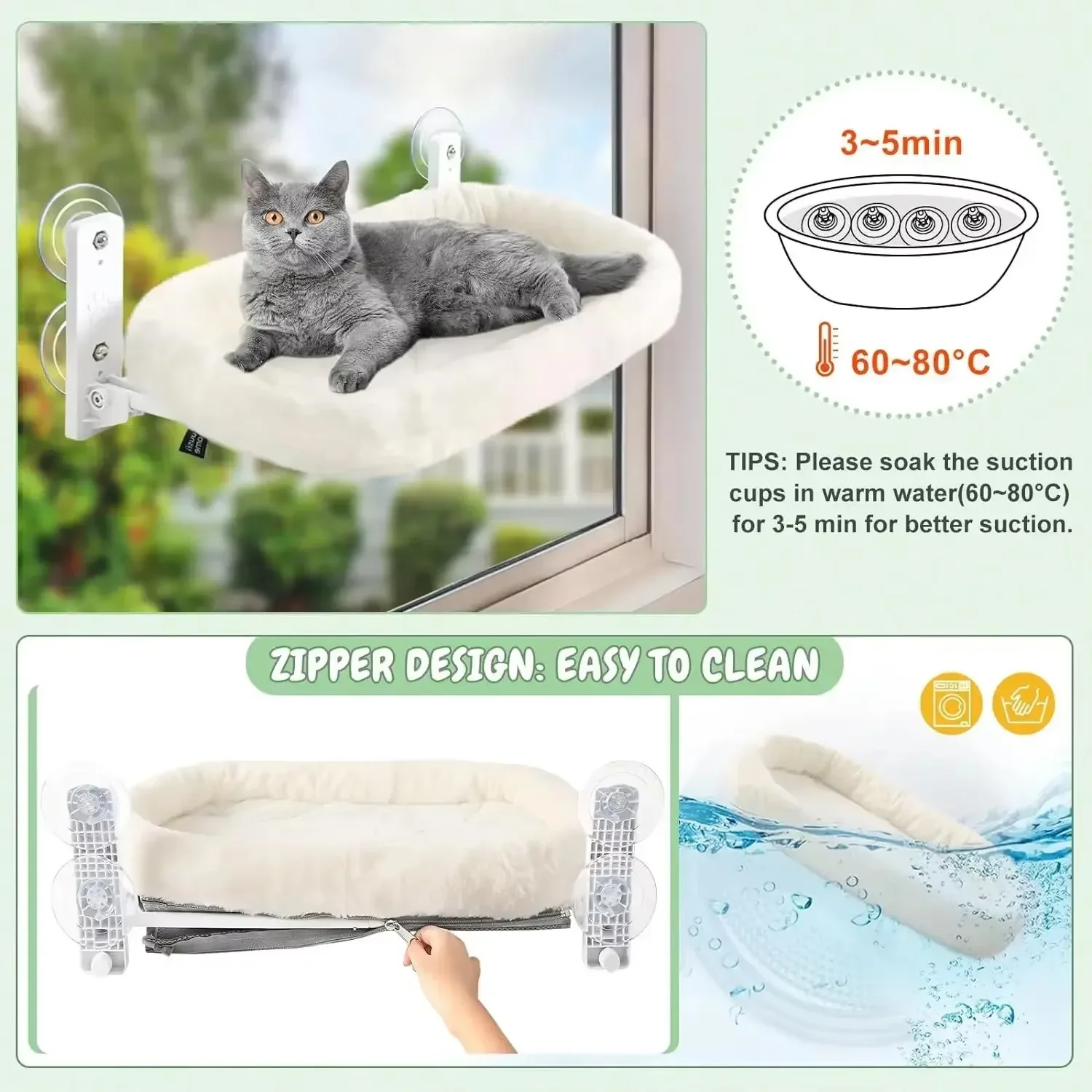 Rede de Janela para Gatos com  - Cat Window Perch avaliação e preço