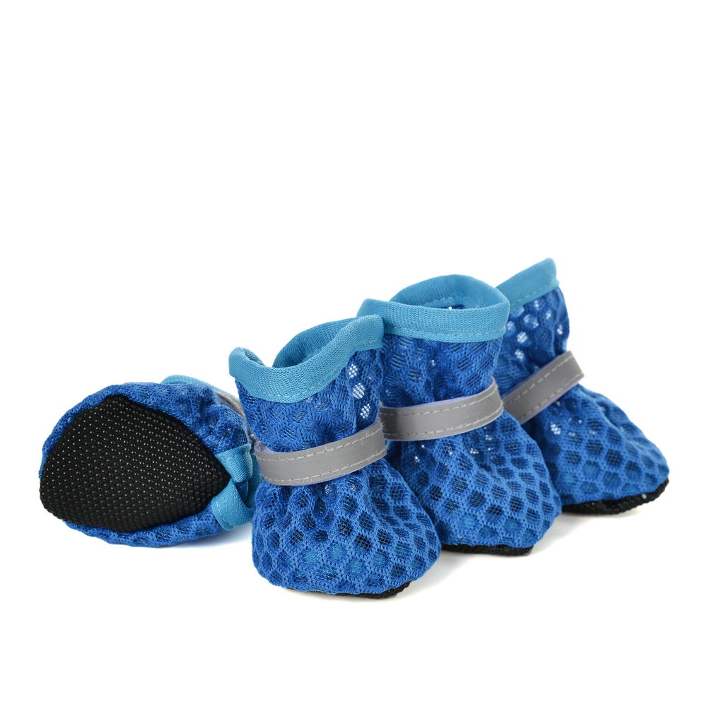 4 pçs/set verão respirável sap - Dog Booties Paw Protector avaliação e preço